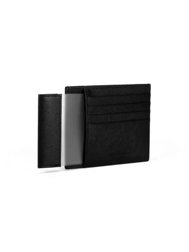 Sartorial 4CC Leather Card Wallet Black - MONTBLANC - BALAAN 6