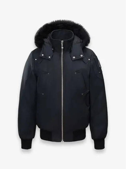 Originals Shearling Ballistic Bomber Jacket Black - MOOSE KNUCKLES - BALAAN 2