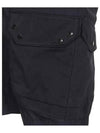 Nylon Tactel Cargo Bermuda Shorts Navy - TEN C - BALAAN 3