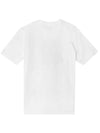 Graphic Logo Printing Short Sleeve T-Shirt White - CP COMPANY - BALAAN 3