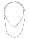 Eshafi Long Necklace Rose Gold - HERMES - BALAAN 2