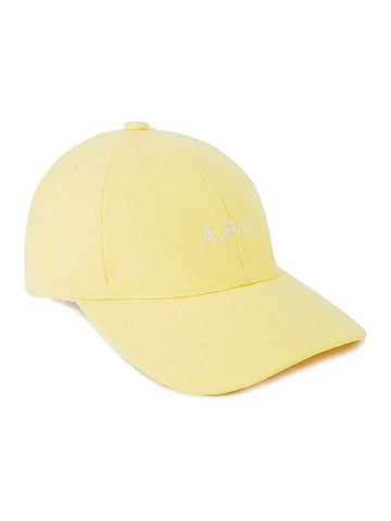 Charlie Logo Ball Cap Yellow - A.P.C. - BALAAN 1