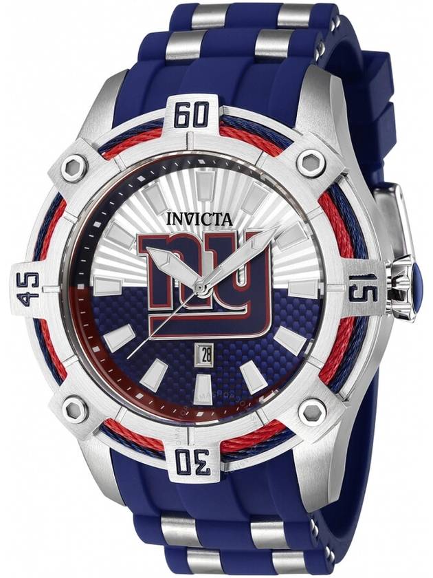 Invicta NFL New York Giants Quartz Blue Dial Men's Watch 42064 - INVICTA - BALAAN 1