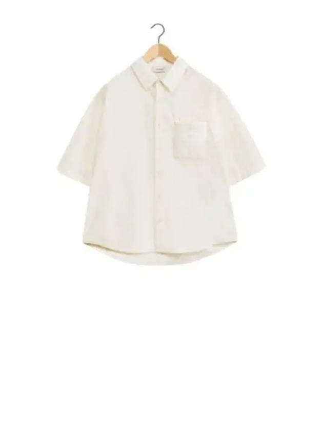 Double Pocket Short Sleeve Ivory - LEMAIRE - BALAAN 2