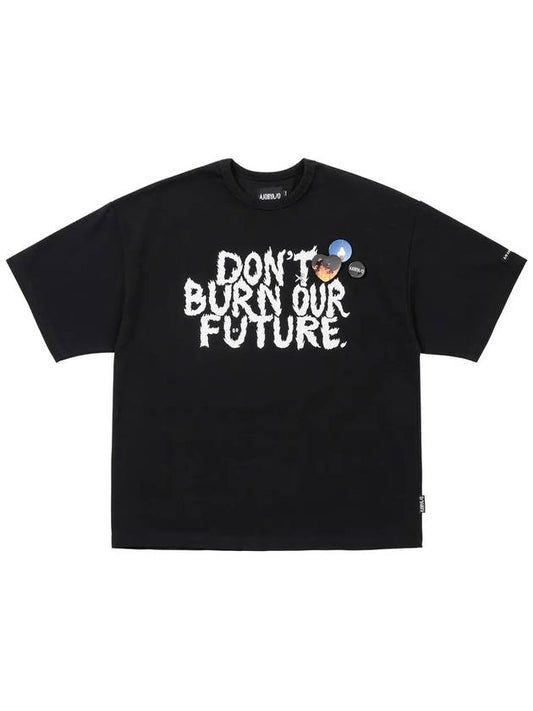 DBOF logo short sleeve t-shirt black - AJOBYAJO - BALAAN 2