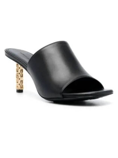 G Gold Cube Mules Sandal Hills Black - GIVENCHY - BALAAN 2