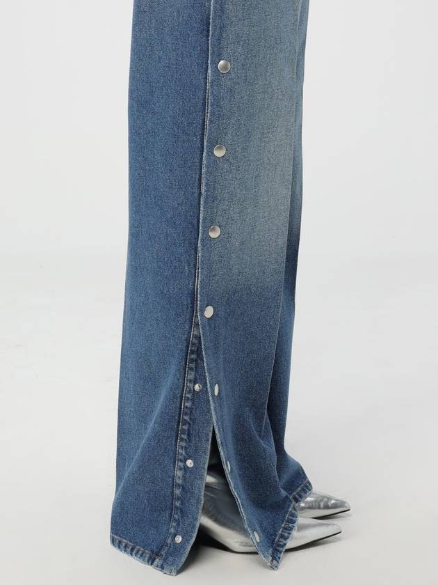 snap wide jeans blue - STELLA MCCARTNEY - BALAAN 6