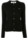 Heart Wappen Cardigan Black - COMME DES GARCONS - BALAAN 2