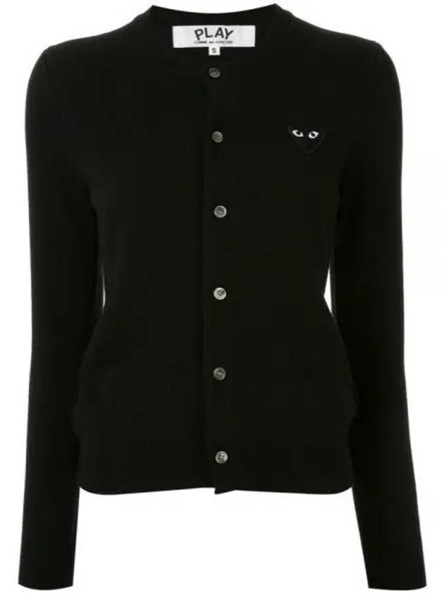 Heart Wappen Cardigan Black - COMME DES GARCONS - BALAAN 2