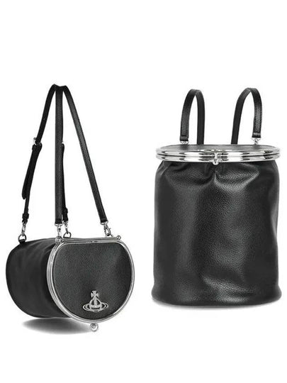 Revigan ORB Logo Backpack Black - VIVIENNE WESTWOOD - BALAAN 2