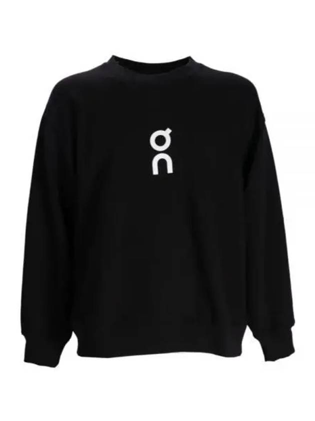 Club Crew Neck Sweatshirt Black - ON RUNNING - BALAAN 2