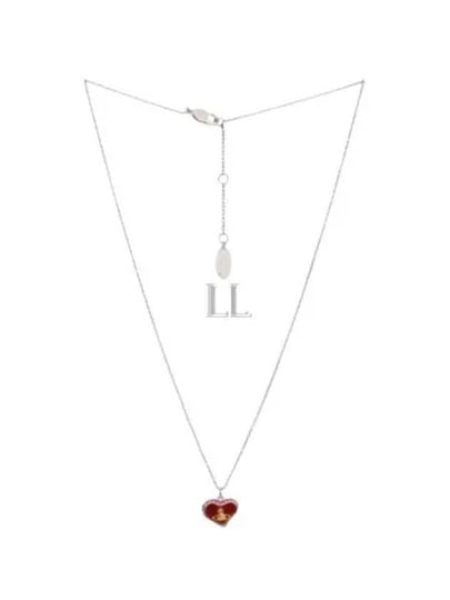 Petra Heart Logo Necklace Red - VIVIENNE WESTWOOD - BALAAN 2