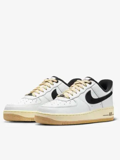 Air Force 1 07 LX Low Top Sneakers Black White - NIKE - BALAAN 2