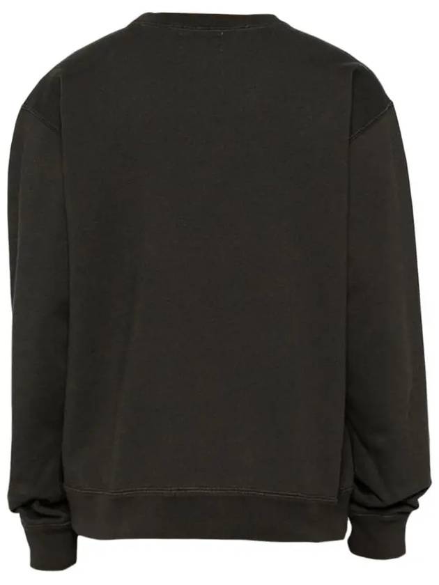 Mikoy Logo Print Sweatshirt Black - ISABEL MARANT - BALAAN 4