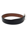 Gancini Reversible Leather Belt Brown - SALVATORE FERRAGAMO - BALAAN 3