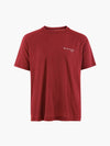 Men's Groa Logo Technical Short Sleeve T-Shirt Ruby Red - KLATTERMUSEN - BALAAN 2