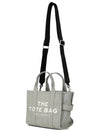 Logo Canvas Small Tote Bag Grey - MARC JACOBS - BALAAN 5