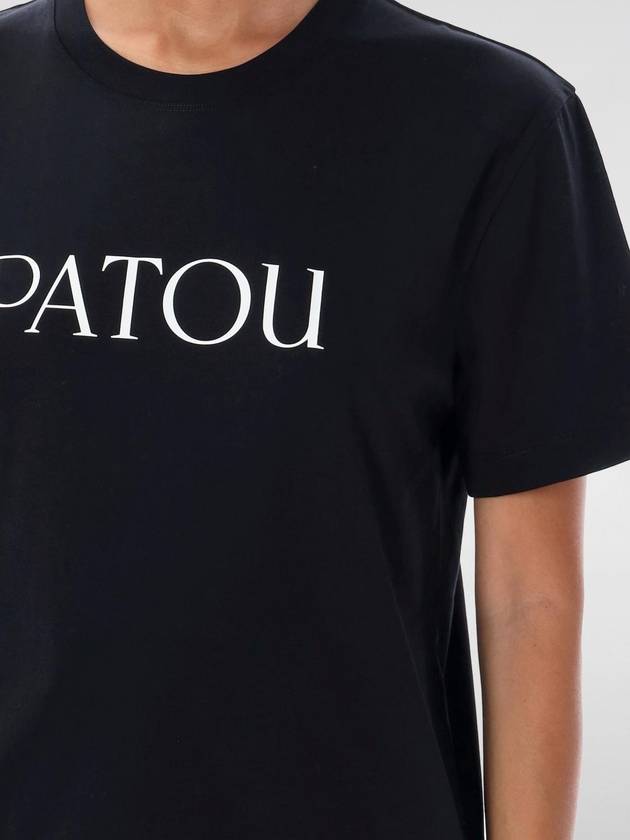 T-shirt di cotone con logo Patou - PATOU - BALAAN 3