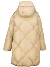 GUELFO long padded jacket beige 2425496092 001 - MAX MARA - BALAAN 4