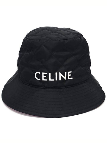 2AUB0930C Nylon Twill Bucket Hat S - CELINE - BALAAN 1