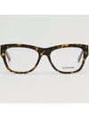 Glasses frame BB0309O 002 horn rim square Havana fashion - BALENCIAGA - BALAAN 3