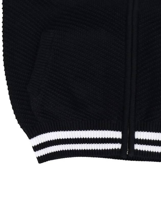 hooded zip-up knit jumper - IKALOOOK - BALAAN 9