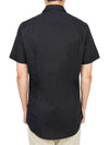 Men's Logo Classic Short Sleeve Shirt Black - VIVIENNE WESTWOOD - BALAAN 5