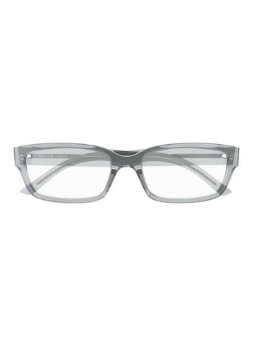 Eyewear Frame Rectangle Acetate Eyeglasses Grey - BALENCIAGA - BALAAN 1