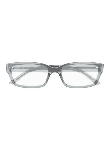 Eyewear Frame Rectangle Acetate Eyeglasses Grey - BALENCIAGA - BALAAN 1