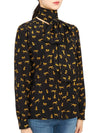 Women's Leopard Print Silk Blouse Black - MAX MARA - BALAAN 4