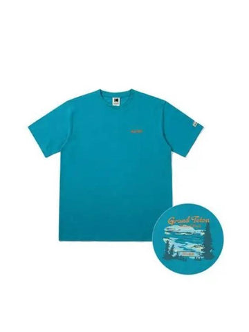 KODAK Apparel Scenery Sorona Short Sleeve T Shirt MINT GREEN - KODO - BALAAN 1