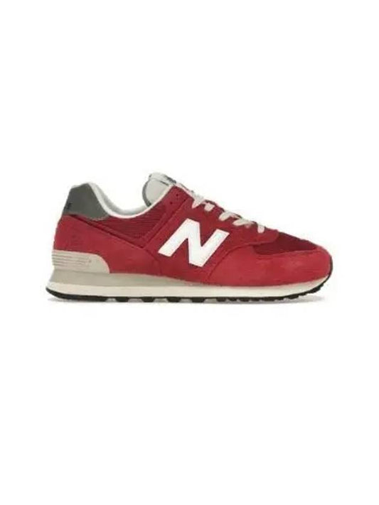 574 Low Top Sneakers Heritage Varsity Red - NEW BALANCE - BALAAN 2