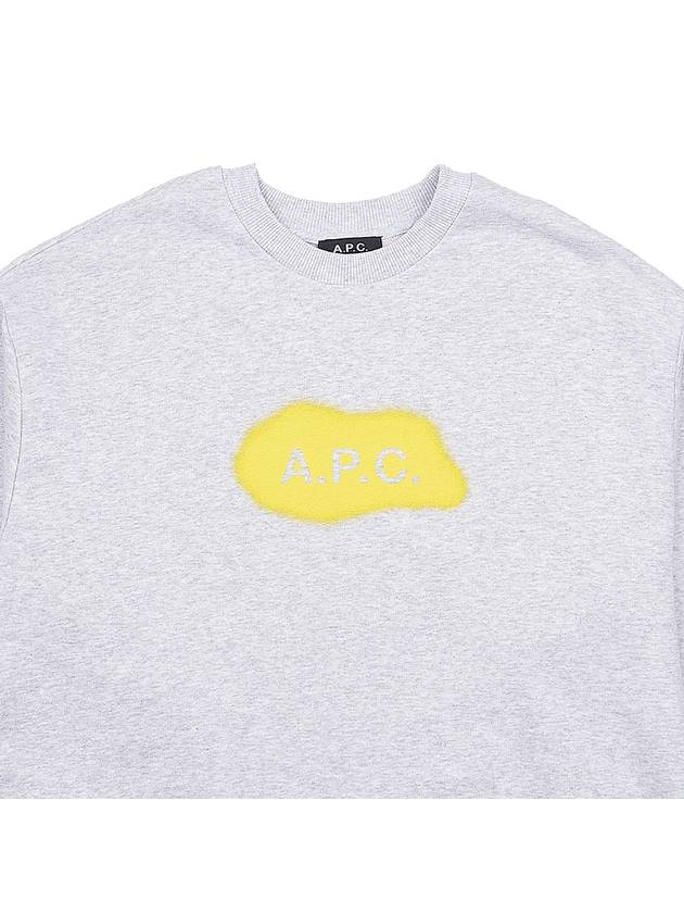 Alastor Logo Sweatshirt Grey - A.P.C. - BALAAN 4