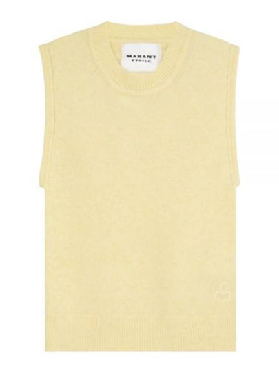 Ametis Knit Vest Light Yellow - ISABEL MARANT - BALAAN 2