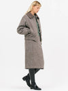 2-Way Zip-Up Wool Jacket Grey - JUN BY JUN K - BALAAN 4