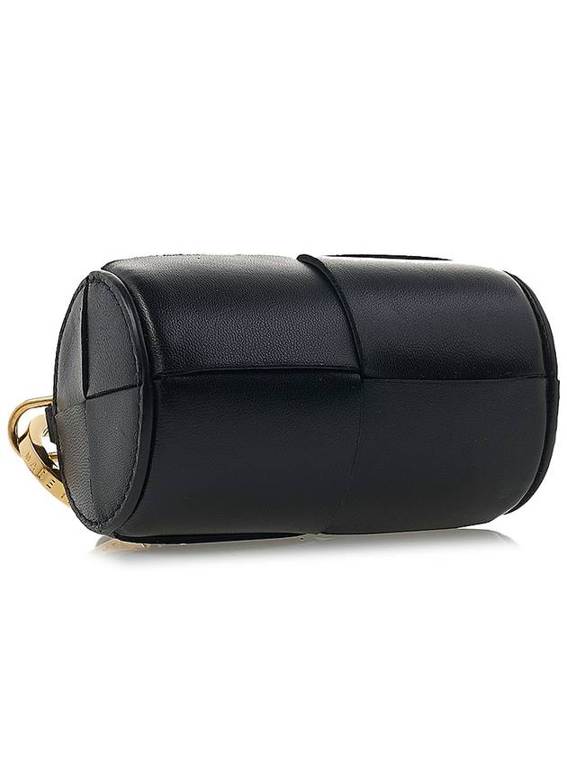 Bottega Veneta Intrecciato Coin Case Black - BOTTEGA VENETA - BALAAN 6