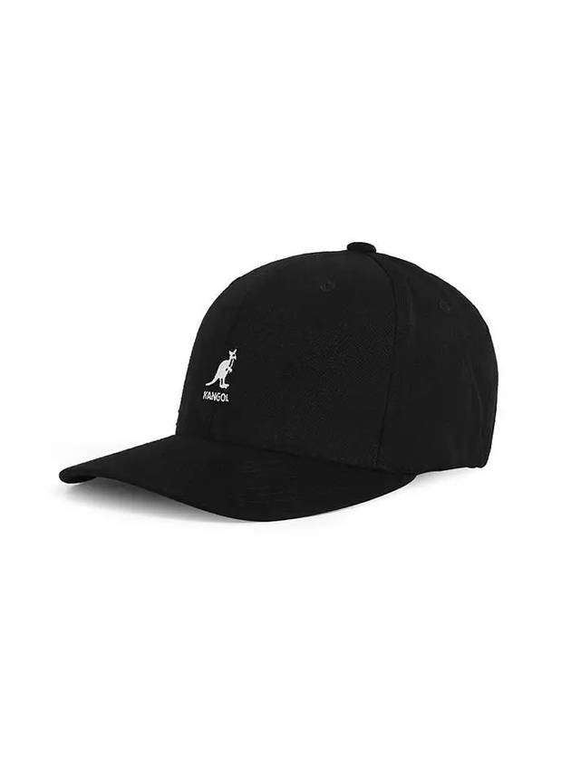 8650BC BLACK Flex Fit Wool Ball Cap - KANGOL - BALAAN 1