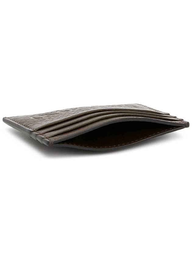 Identity Logo Card Wallet Dark Brown - VALENTINO - BALAAN 5