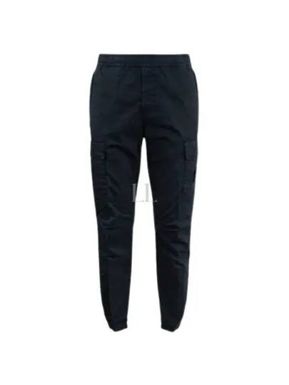 Banding Waist Tapered Cargo Straight Pants Navy - STONE ISLAND - BALAAN 2