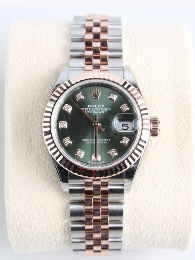 Rolex Datejust 28 Olive Green 10P 21 Years - ROLEX - BALAAN 1