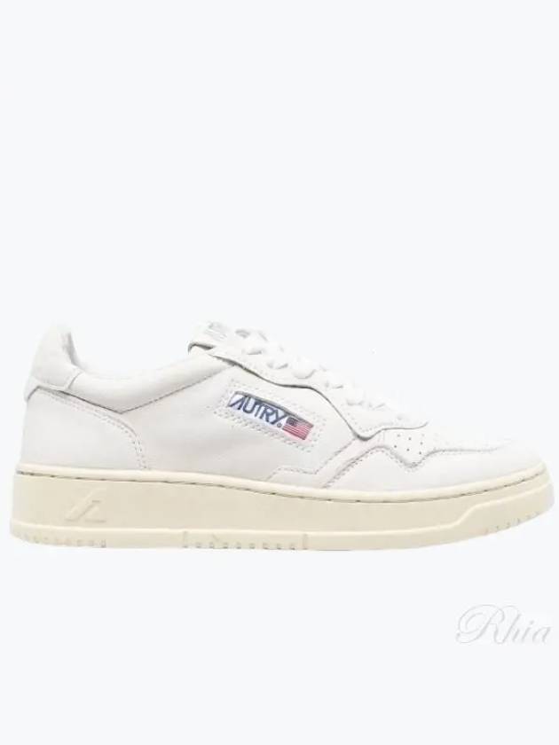 Medalist Goatskin Low Top Sneakers White - AUTRY - BALAAN 2