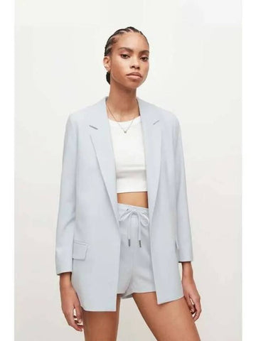 Aleida Tri Blazer WT037W 7546 Light Blue - ALLSAINTS - BALAAN 1