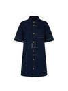 Lopez Short Dress Navy - A.P.C. - BALAAN 2