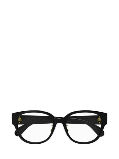 Round Acetate Eyeglasses Black - GUCCI - BALAAN 1