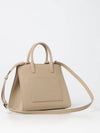 Mini Frances Leather Tote Bag Beige - BURBERRY - BALAAN 3