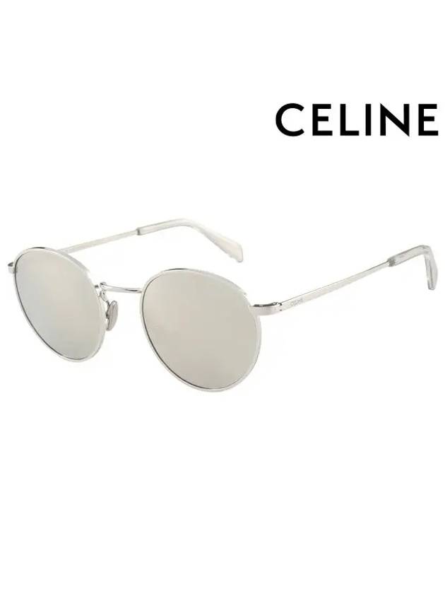 Sunglasses CL40100U 16C Round Metal Men Women - CELINE - BALAAN 1