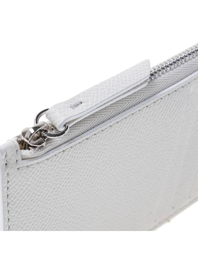 Stitch Zipper Card Wallet White - MAISON MARGIELA - BALAAN 8