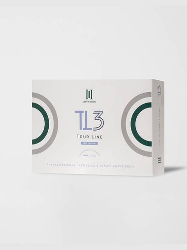 TL3 IRIS EDITION 3 Piece Golf Ball 1 Dozen - MYVIEW101 - BALAAN 1