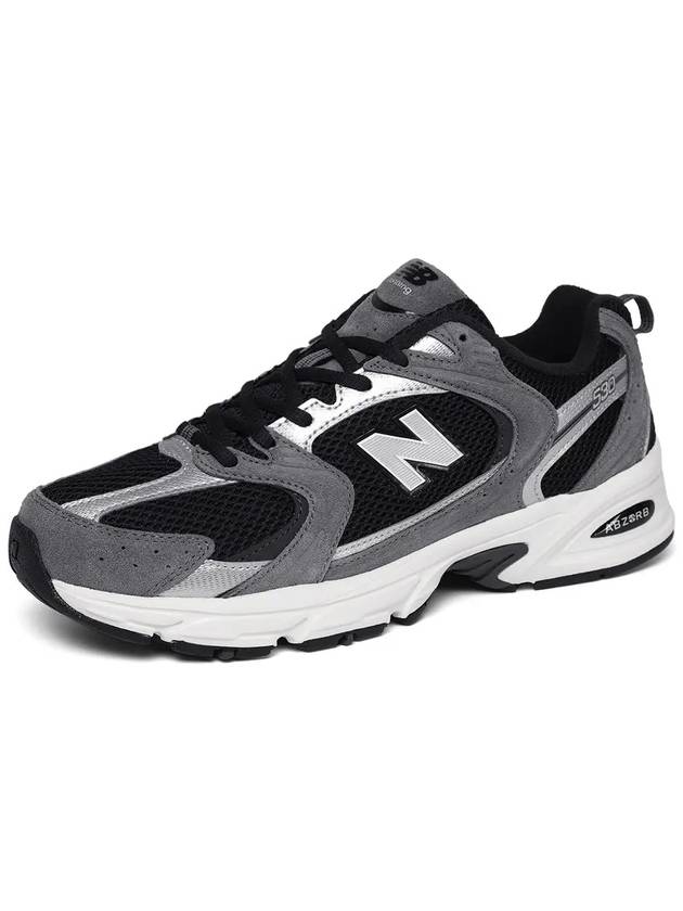 530 Low Top Sneakers Black White - NEW BALANCE - BALAAN 4