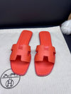 Sandals Oran Epsom Orange Size 36 5 - HERMES - BALAAN 2